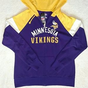 NFL Minnesota Vikings Zip Sweatshirt